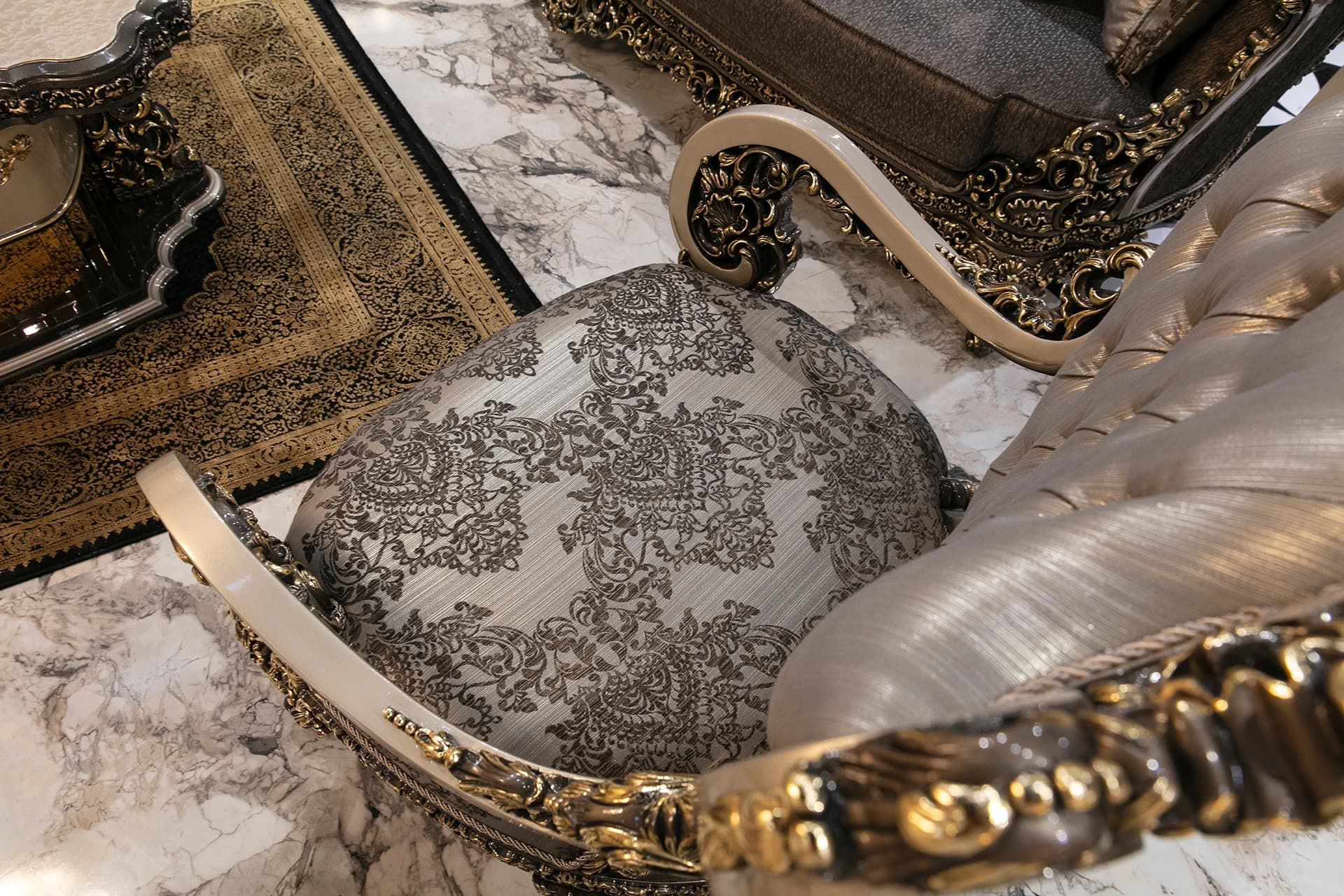 Versace Klasik Koltuk Takımı