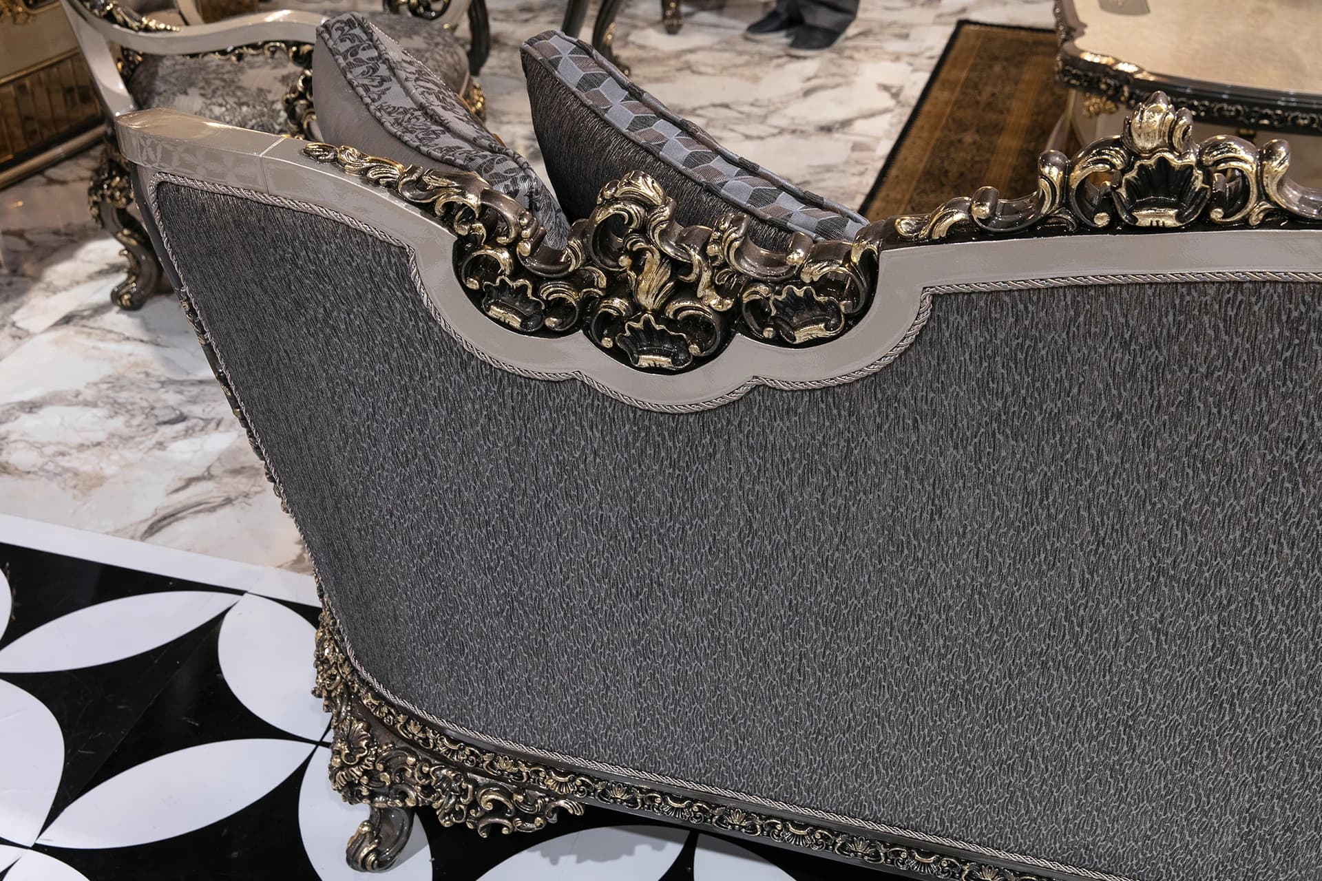 Versace Klasik Koltuk Takımı