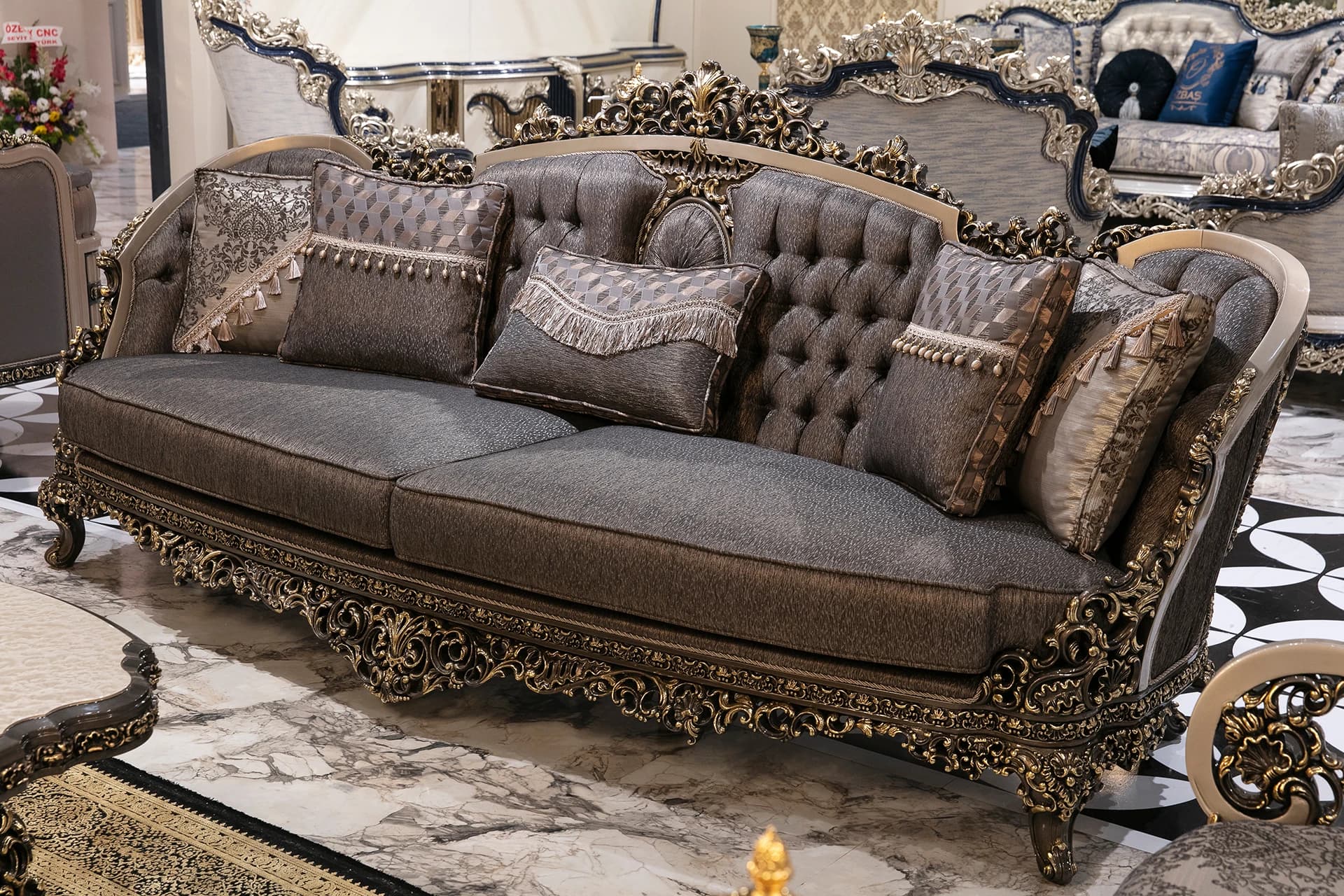 Versace Klasik Koltuk Takımı